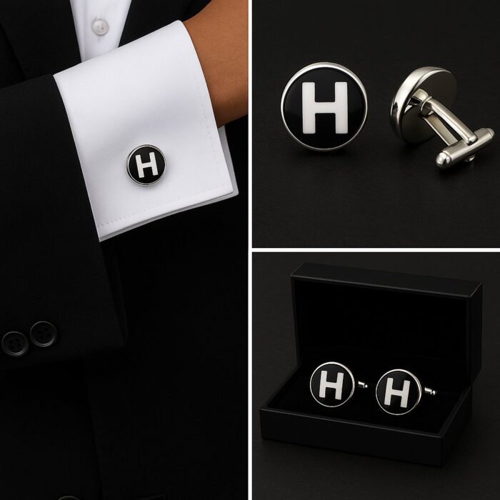 Personalised Initial Letter Cufflinks