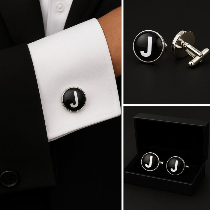 Personalised Initial Letter Cufflinks