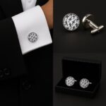 Lizard Pattern Cufflinks