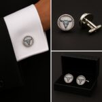 Longhorn Green Cufflinks