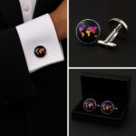 Map Neon Cufflinks