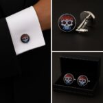 Mexican Skull Netherlands Cufflinks