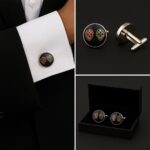 Mexican Skull Pair Cufflinks