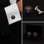 Mexican Skull Union Jack Cufflinks