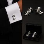 Motor Racing Car Cufflinks