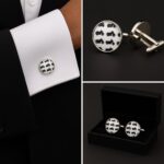 Motorbike Silhouette Cufflinks