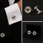 Music Amp Wings Cufflinks