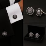 Native American Skull Cufflinks