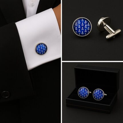 Pattern Anchors Cufflinks