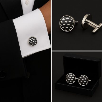 Pattern Clouds Cufflinks