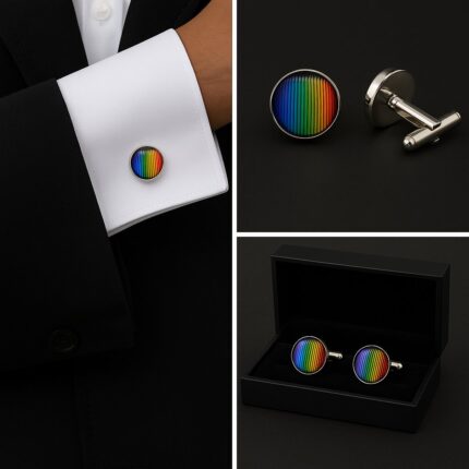 Pattern Crayons Cufflinks