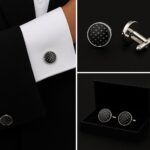 Pattern Crest Cufflinks