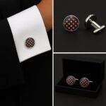 Pattern Flowers Cufflinks