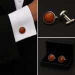 Pattern Honeycomb Cufflinks