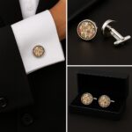 Pattern Owls Cufflinks