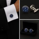 Pattern Spaceman Cufflinks