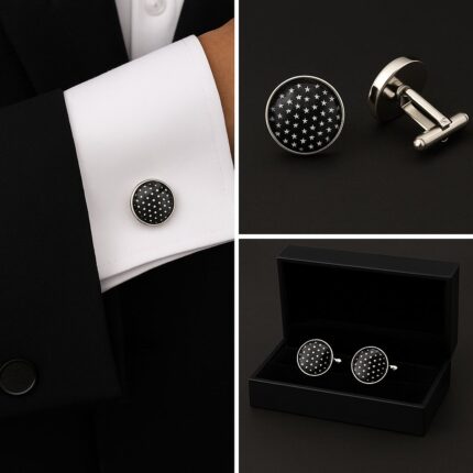 Pattern Stars Cufflinks