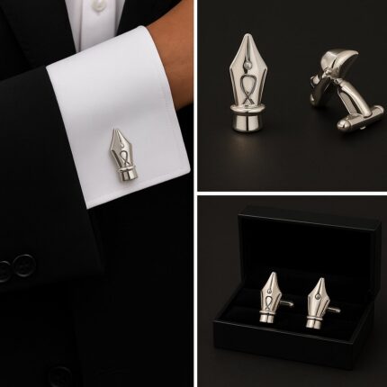 Pen Nib Cufflinks