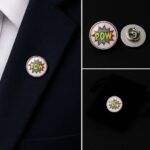 Pow Lapel Pin Badge
