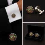 Pysychedlic Patterns Cufflinks