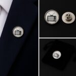 Retro Tv Lapel Pin Badge