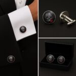 Rose And Skull Cufflinks