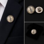 Saxophone Lapel Pin Badge