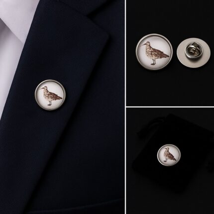 Seagull Lapel Pin Badge