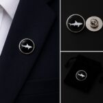 Shark Lapel Pin Badge
