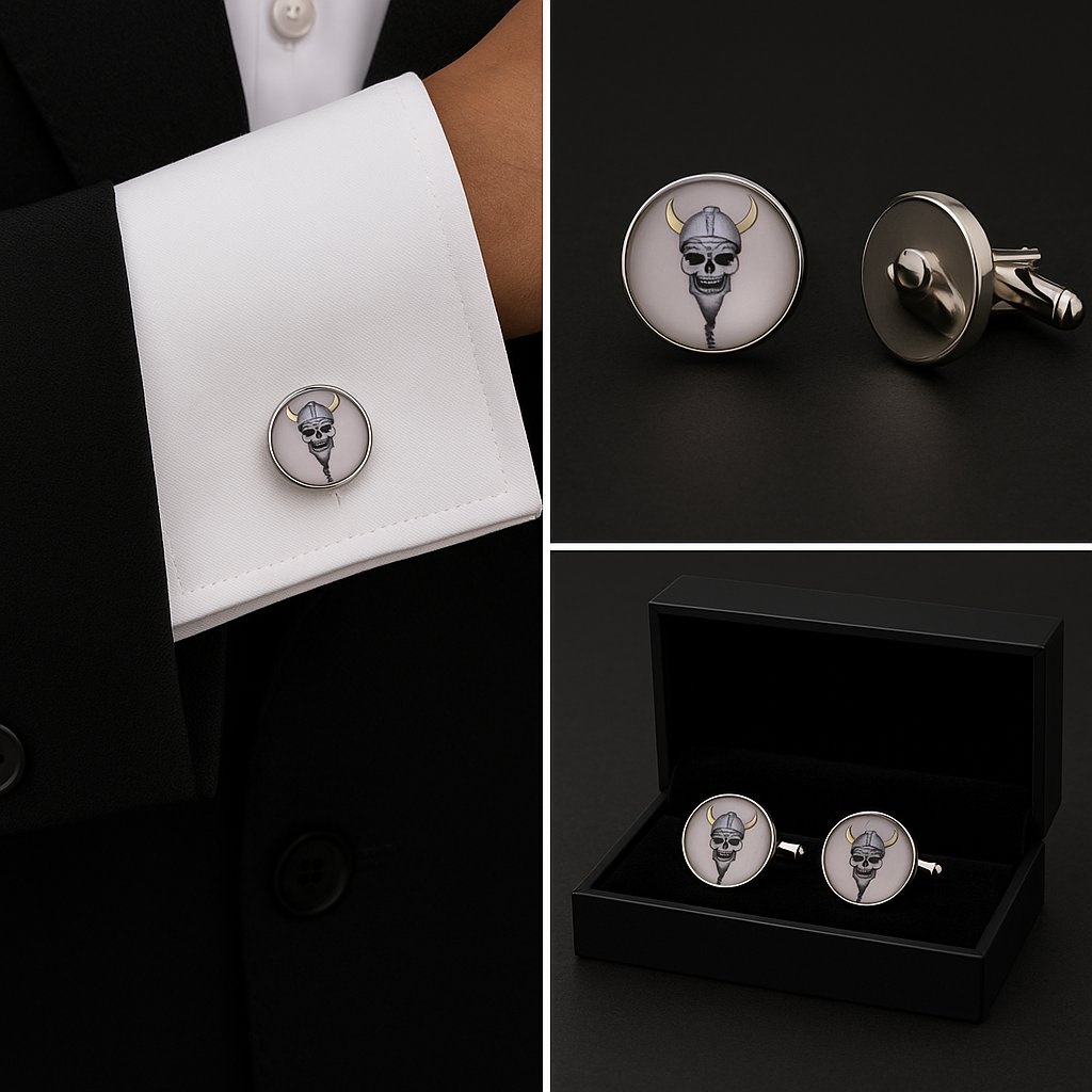 Skull Pirate Cufflinks Skull Pirate Cufflinks