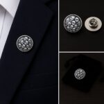 Skulls Lapel Pin Badge