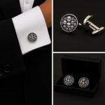 Skulls Pattern Cufflinks