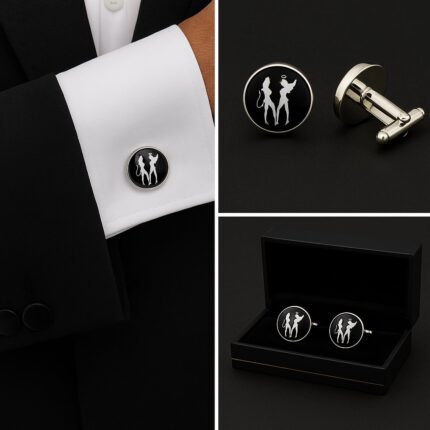 Stripper Good & Bad Cufflinks