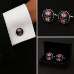 Sugar Skull Uk Angry Cufflinks