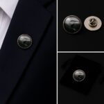 Surfer Lapel Pin Badge