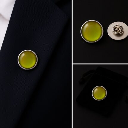 Tennis Ball Lapel Pin Badge
