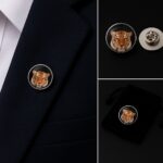 Tiger Lapel Pin Badge