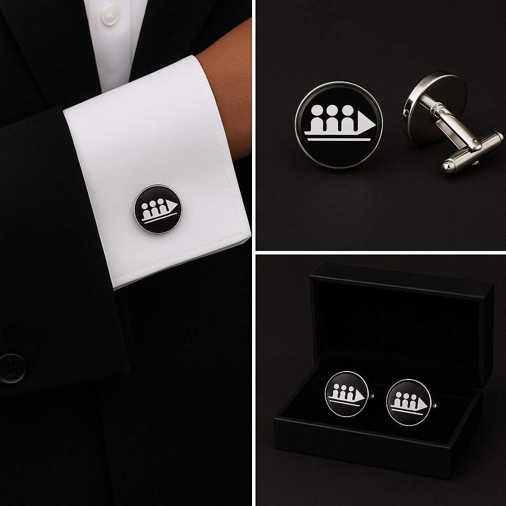 Toboggan Cufflinks Toboggan Cufflinks
