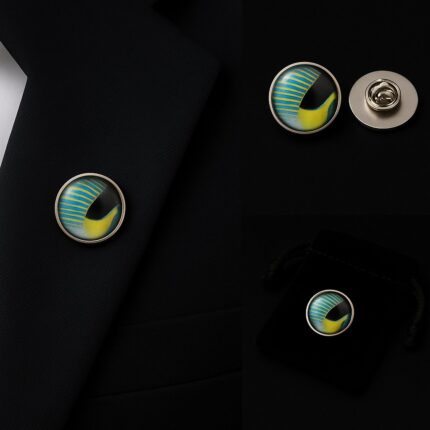 Tropical Fish Lapel Pin Badge