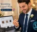 A man choosing wedding lapel pins