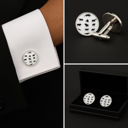 Wildlife Silhouette Cufflinks