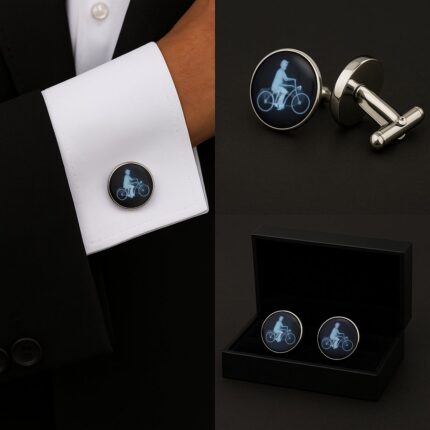 Xray Motorbike Cufflinks