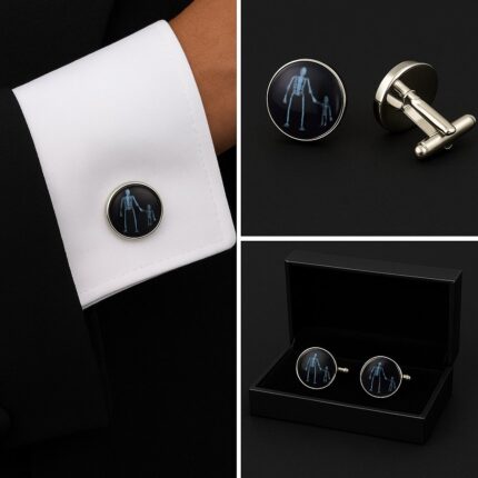 Xray Skeleton Daddy Cufflinks