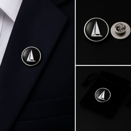Yacht Lapel Pin Badge